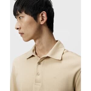 J. Lindeberg Golf Asher Long Sleeve Polo mens sz L MSRP $175